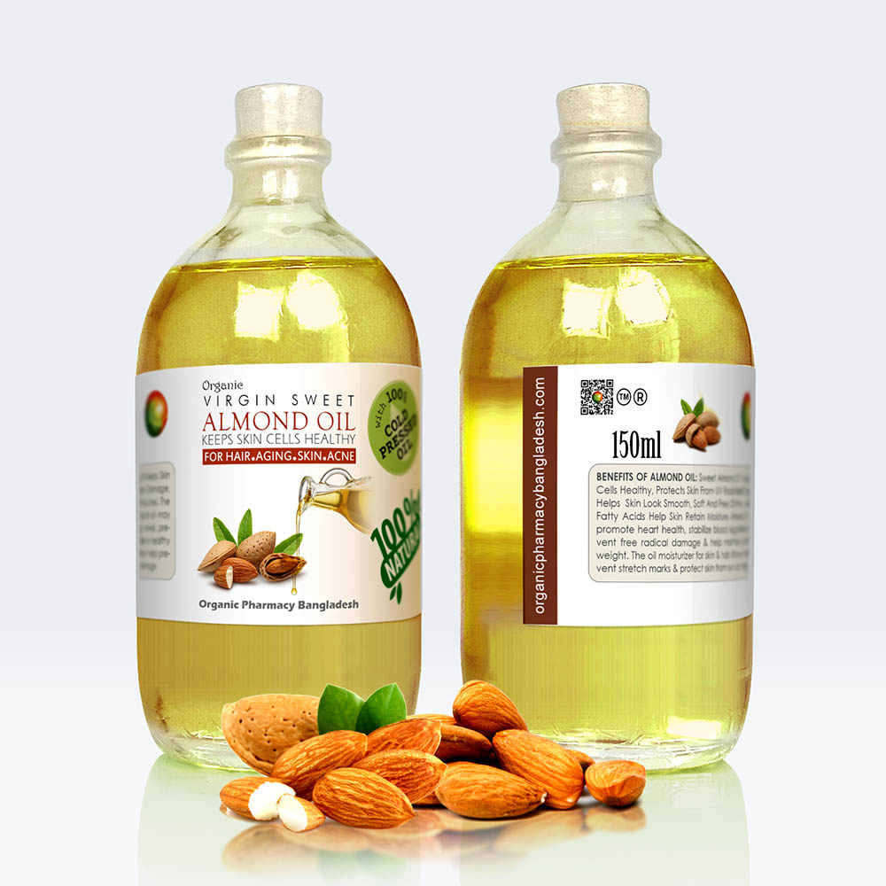 Almond Oil [150ml] – Organic Pharmacy Bangladesh.com