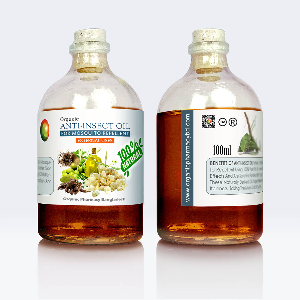Anti Insect Body Oil [100ml] – Organic Pharmacy Bangladesh.com