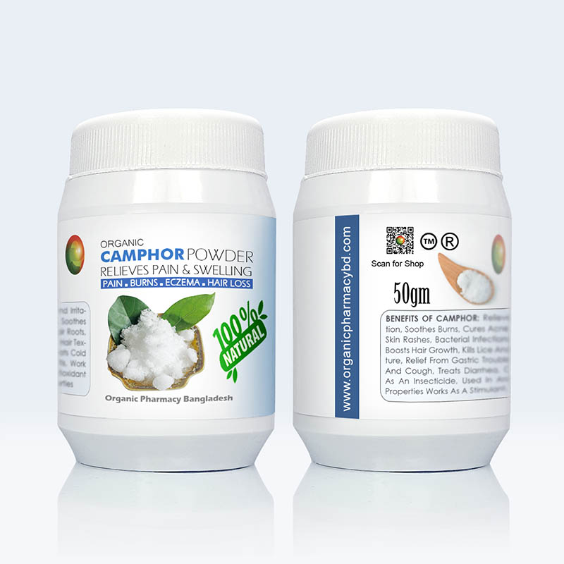 Camphor Powder [50gm] – Organic Pharmacy Bangladesh.com