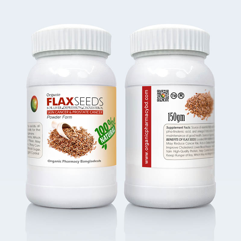 Flaxseeds Powder [150gm] – Organic Pharmacy Bangladesh.com