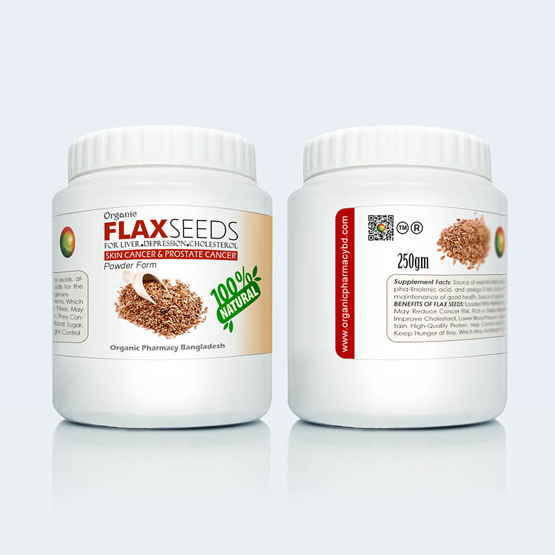 Flaxseeds Powder [250gm] – Organic Pharmacy Bangladesh.com